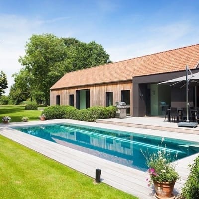 @nouveau_pools, inox parel in Sint-Martens-Latem